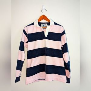 Vintage 90s Lands End Rugby Shirt